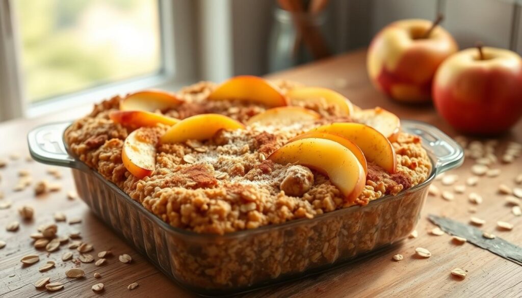 apple oatmeal bake