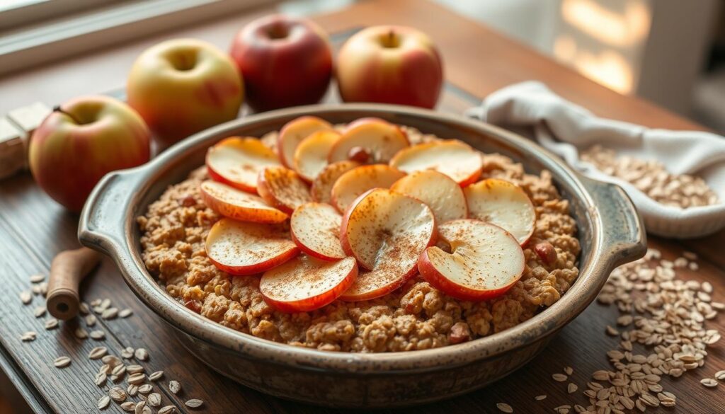 apple oatmeal bake