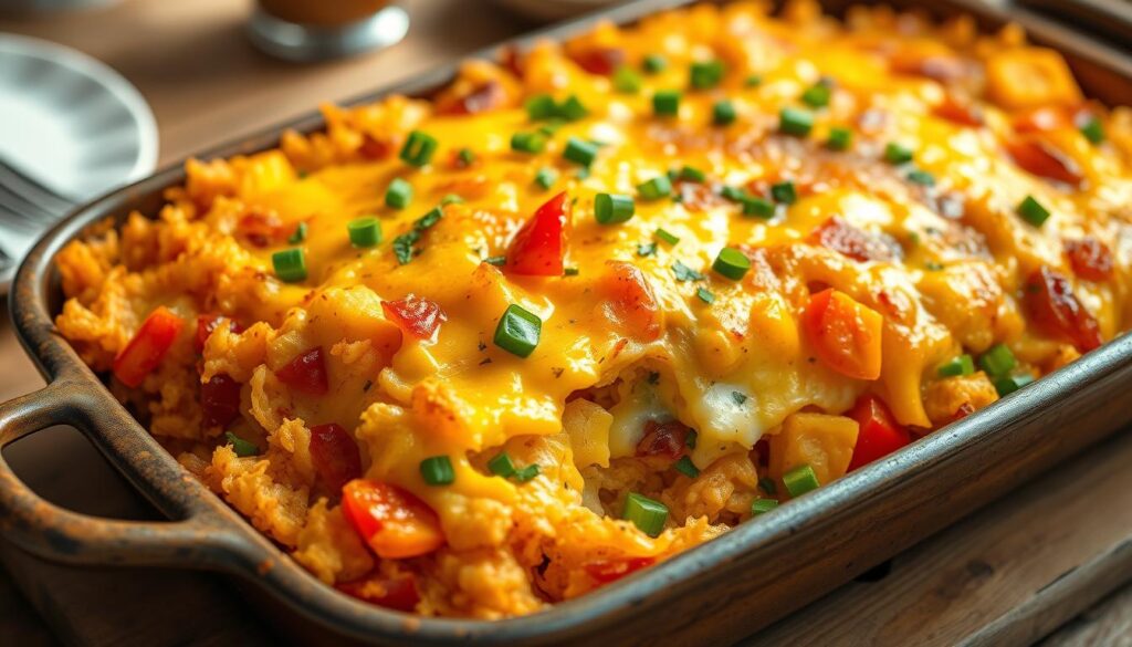 breakfast casserole with hash brown