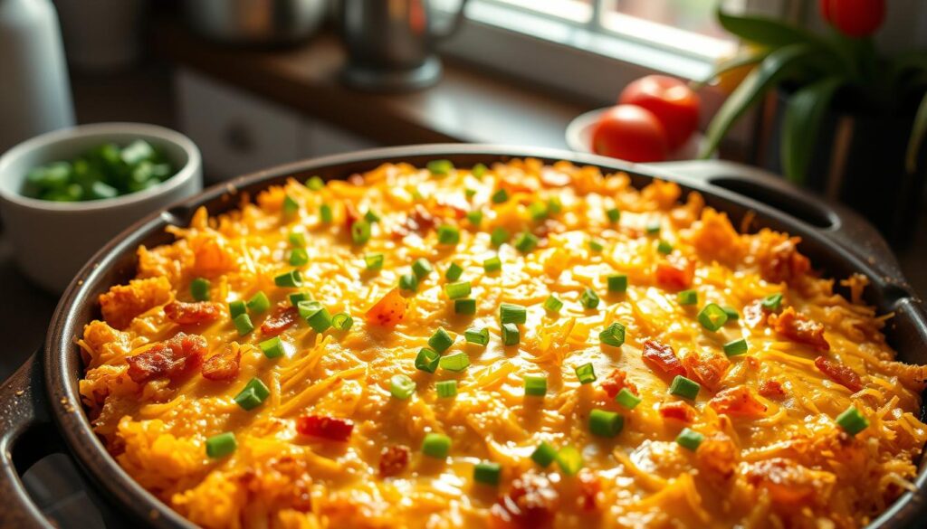 breakfast casserole with hash browns