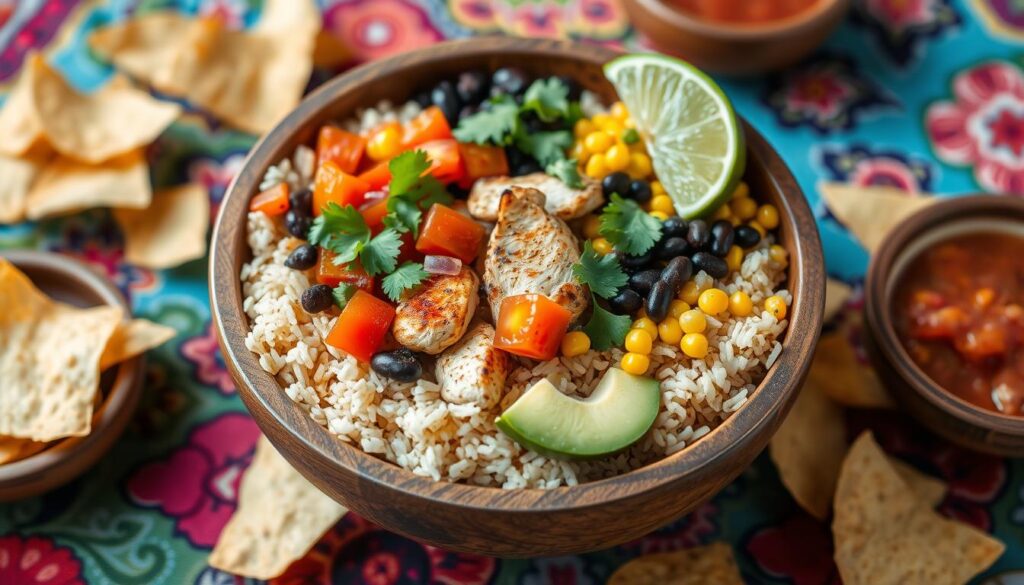 chicken burrito bowl recipe