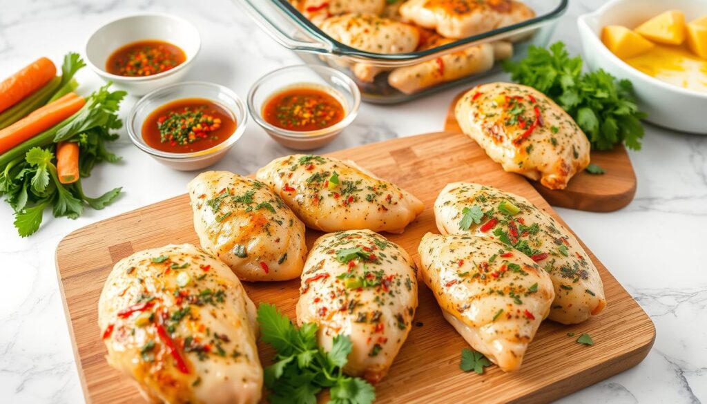 healthy chicken breast preparations