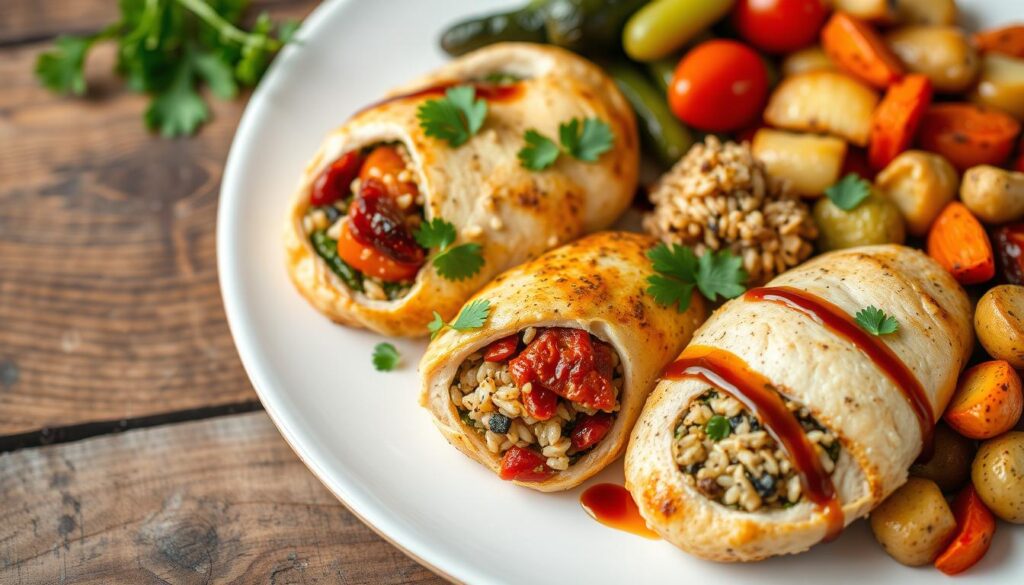 stuffed chicken breasts