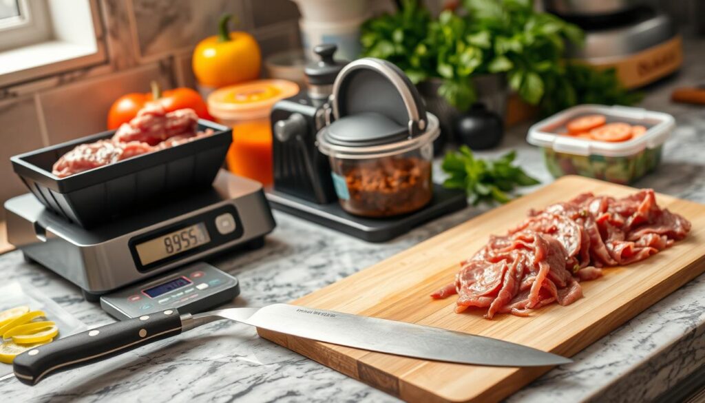 Kitchen Tools for Thin Sliced Beef Cooking