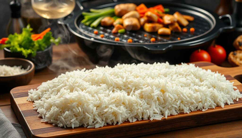 Rice Preparation for Blackstone Griddle Cooking