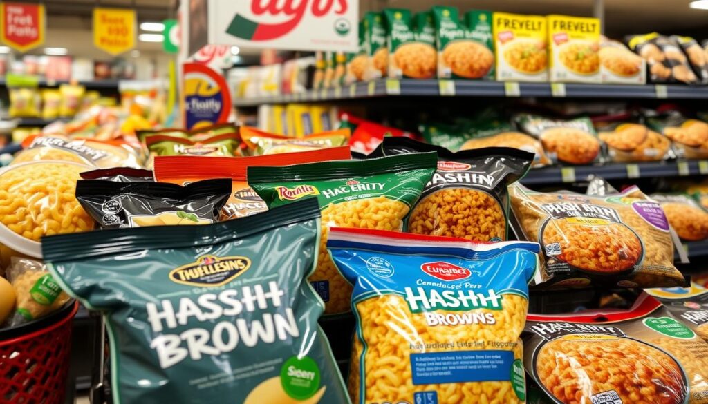 Selecting Frozen Hash Browns for Casserole