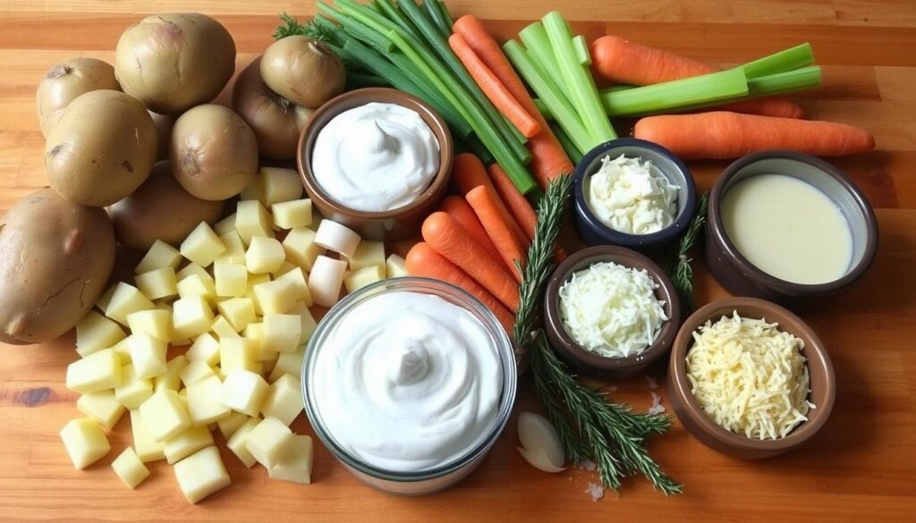 crockpot potato soup ingredients