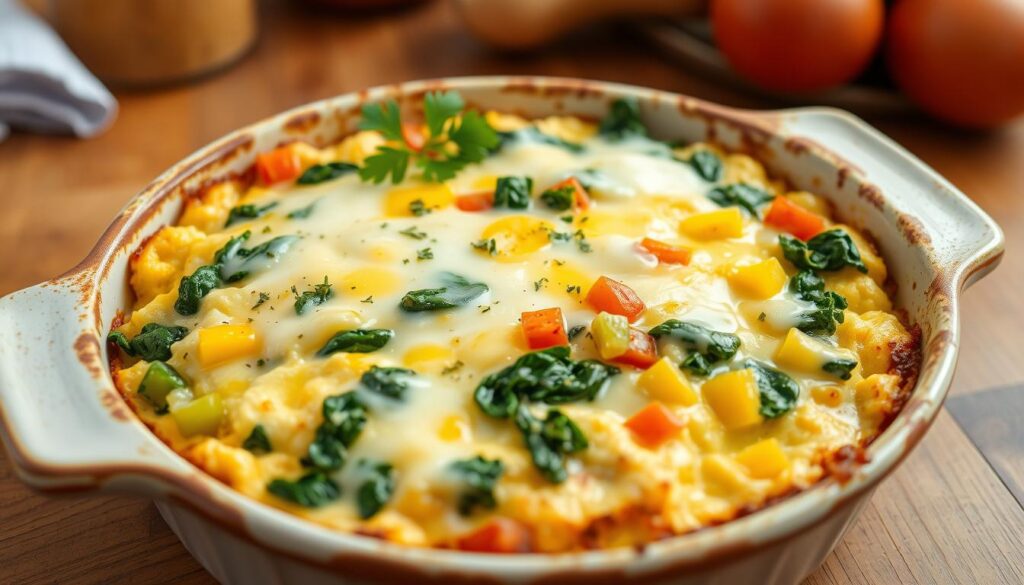 low carb egg casserole