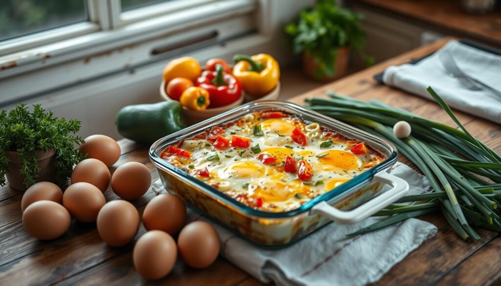 make ahead egg casserole