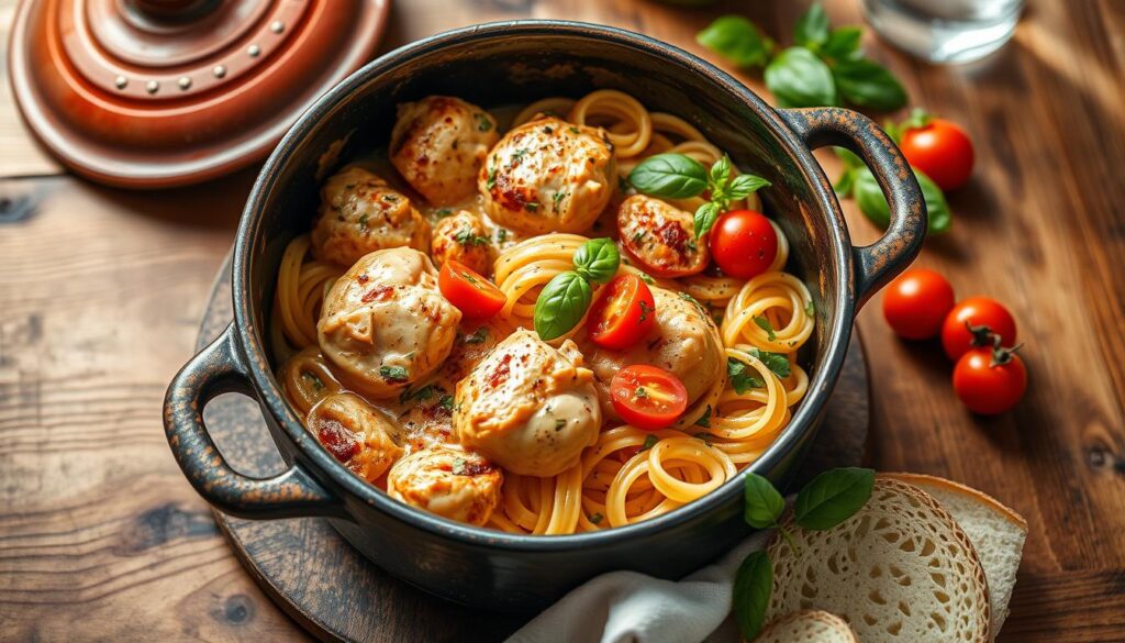 one-pot chicken pasta